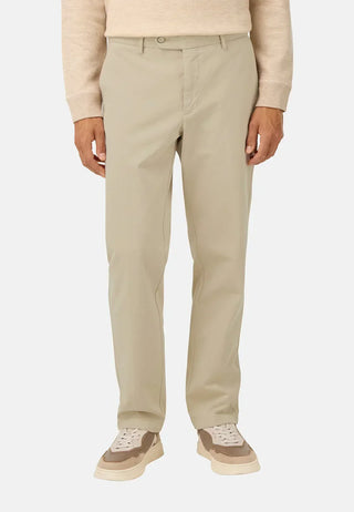 Baptiste | Pantalon ajusté en coton à cordon de serrage