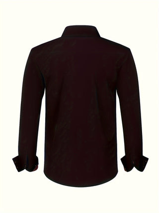 Chemise élégante légère avec détails contrastés