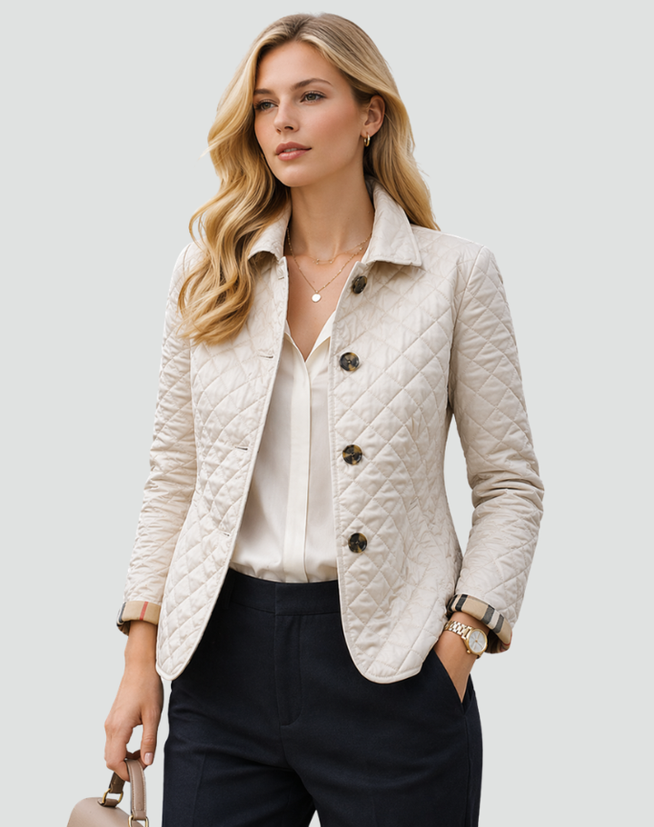 Beaumont Nice | Veste matelassée boutonnée pour femmes