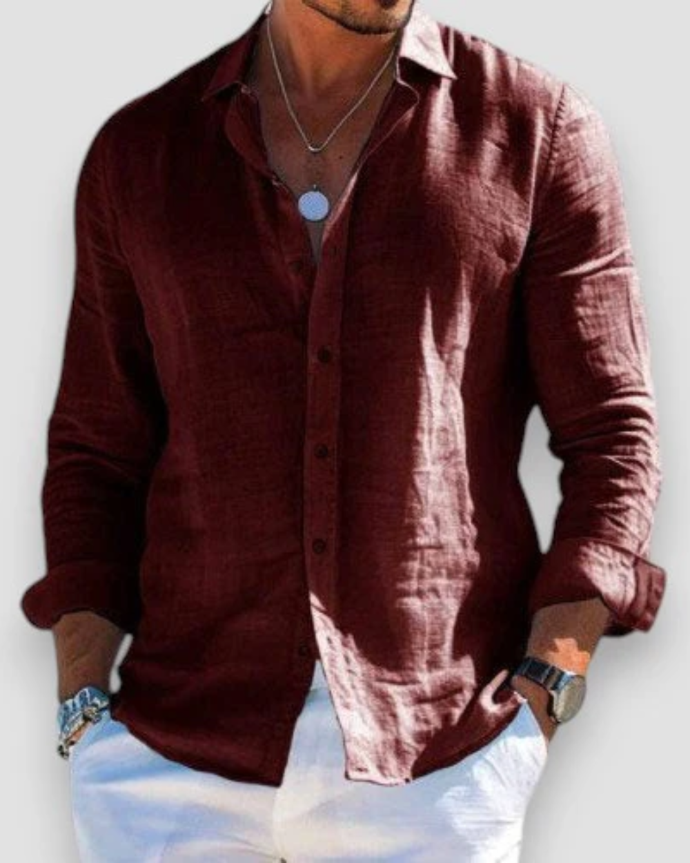 Lucas chemise casual homme