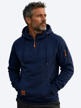 BASTIEN | SWEAT À CAPUCHE AVEC FERMETURE ÉCLAIR POUR HOMMES