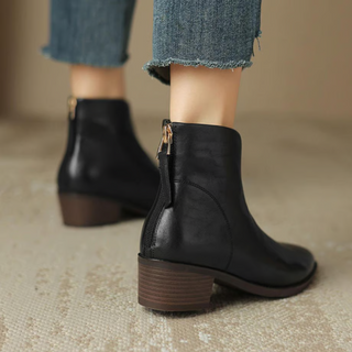 Solène | Bottines élégantes en cuir