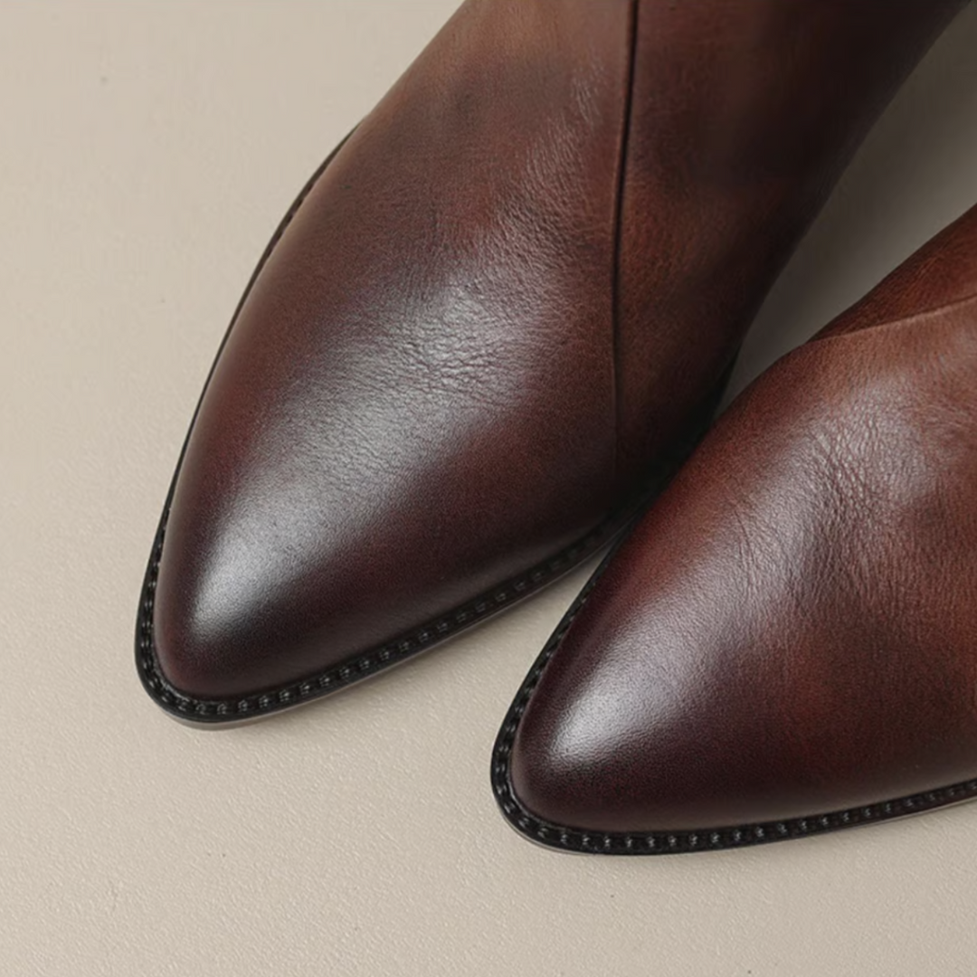 Solène | Bottines élégantes en cuir