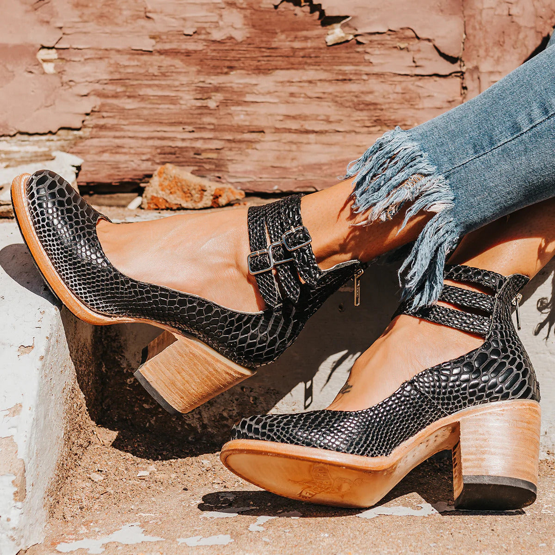 Odette | Bottines élégance Western chic