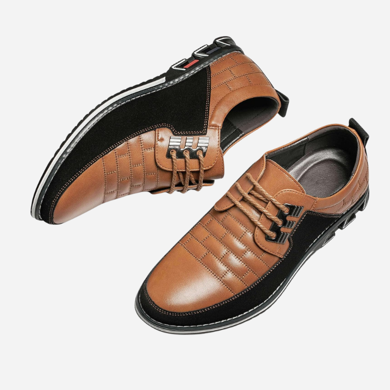 Chaussures en cuir respirantes