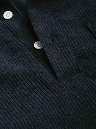 Chemise manches longues demi-boutons pour homme