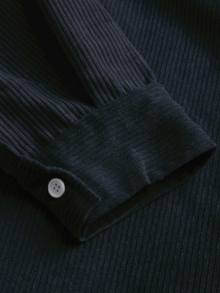 Chemise manches longues demi-boutons pour homme