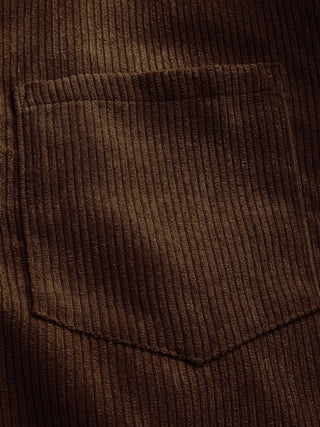 Chemise manches longues demi-boutons pour homme