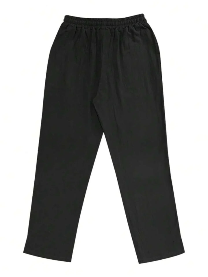 Nicolas | Pantalon léger en lin avec cordon