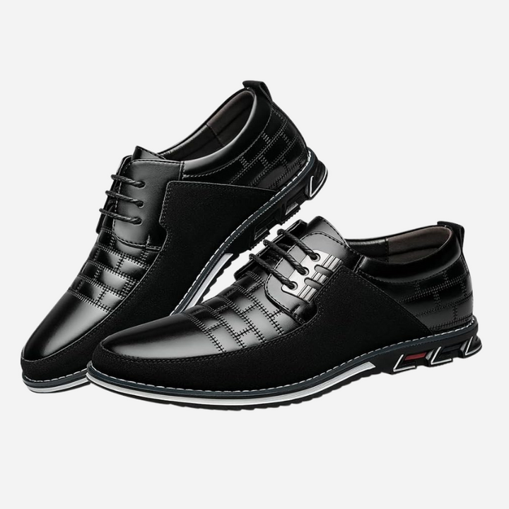 Chaussures en cuir respirantes