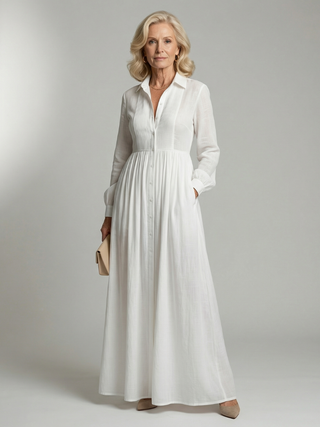 Lucie | Robe maxi soft flow Lioren