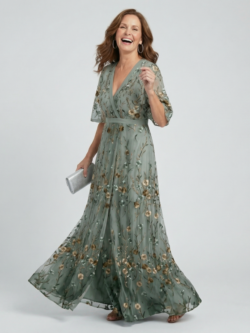 Apolline | Robe maxi halter bloom flow Selora