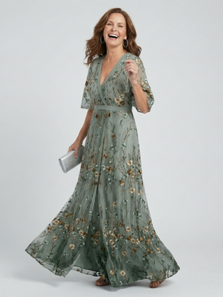 Apolline | Robe maxi halter bloom flow Selora