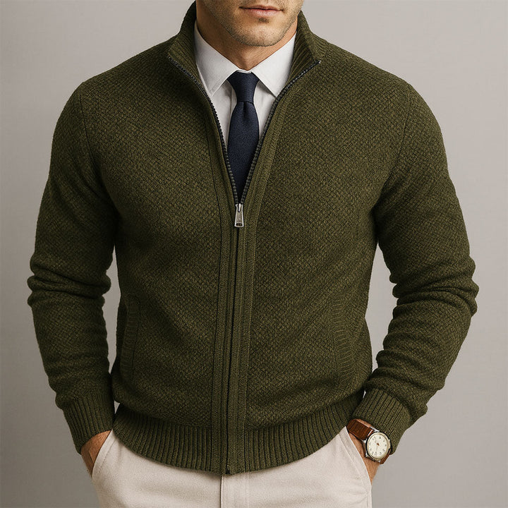 Cardigan en laine sur mesure