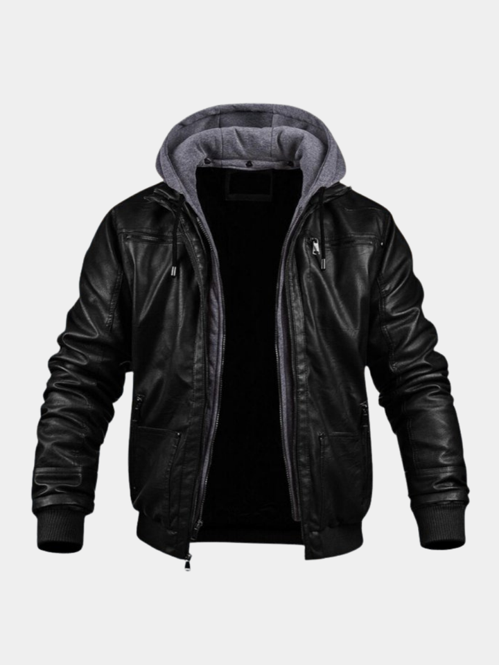 Veste en cuir de luxe