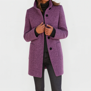 Perrine | Manteau cintré à boutons pour femmes