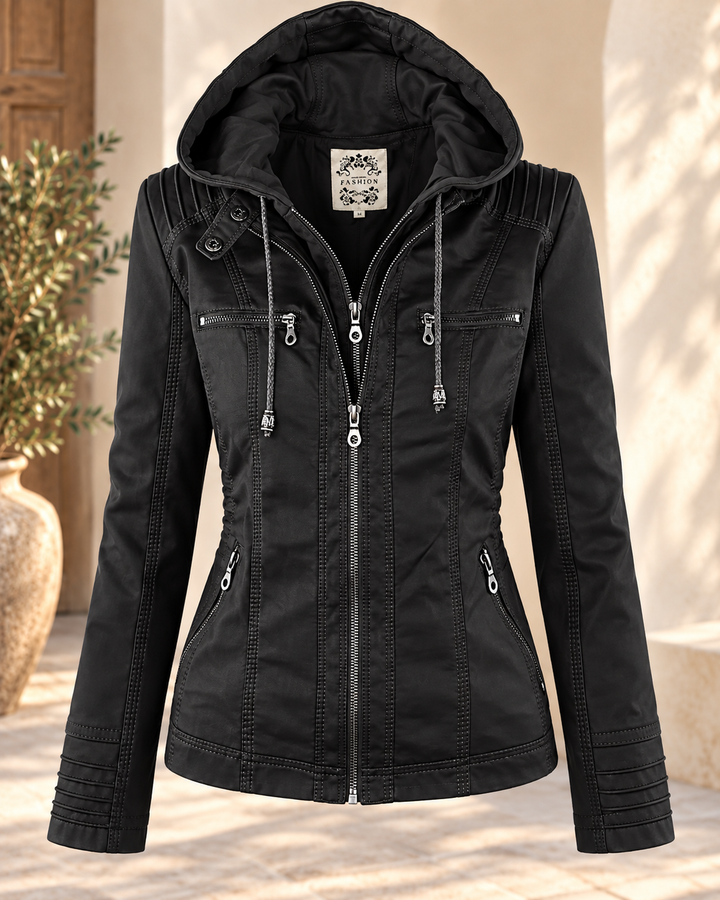 Virginie | Veste hoodie refinée pour femmes