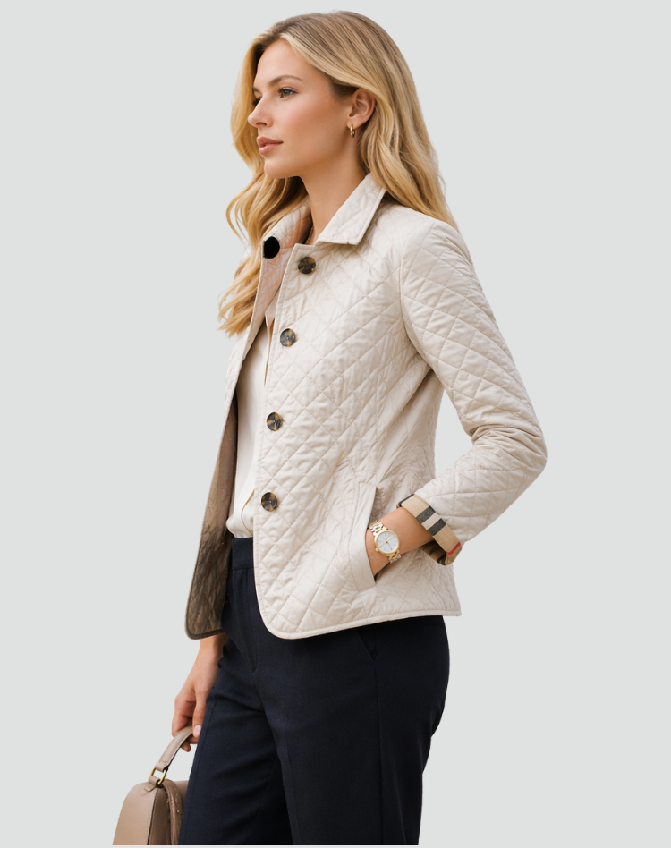 Beaumont Nice | Veste matelassée boutonnée pour femmes