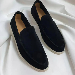 Mocassins texturés pour hommes