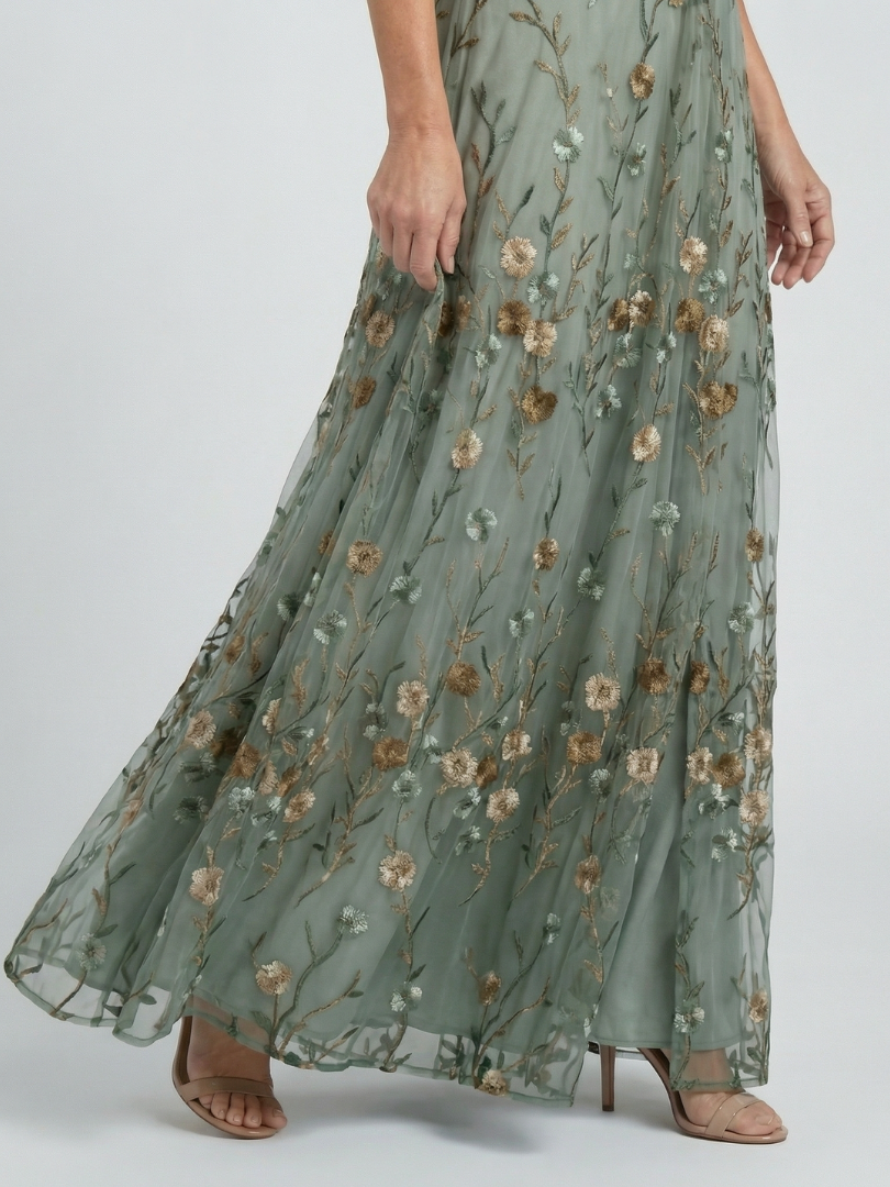 Apolline | Robe maxi halter bloom flow Selora