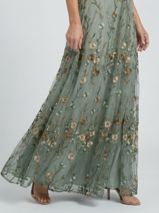 Apolline | Robe maxi halter bloom flow Selora