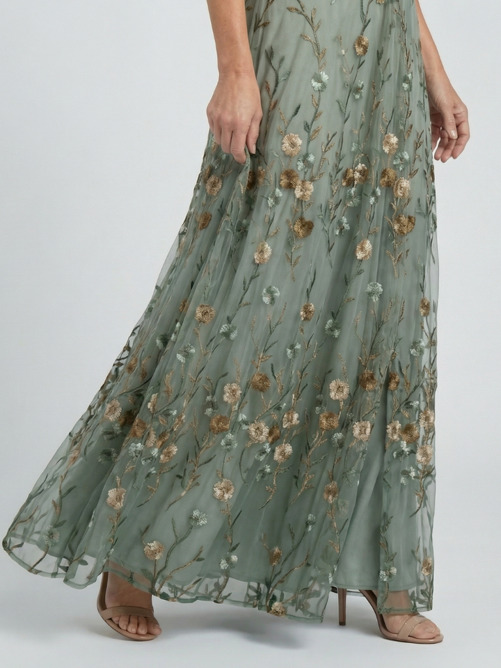 Apolline | Robe maxi halter bloom flow Selora