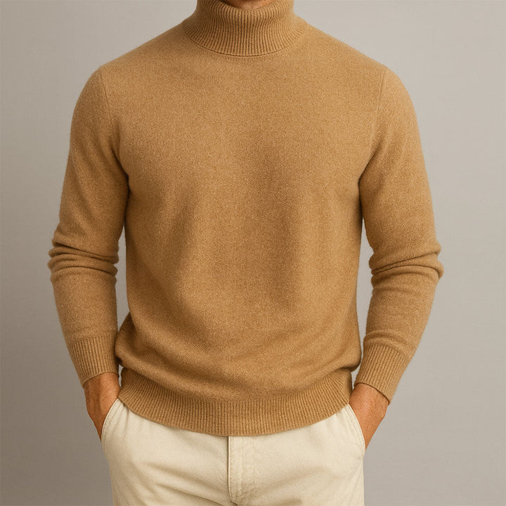 Pull à col montant pour homme