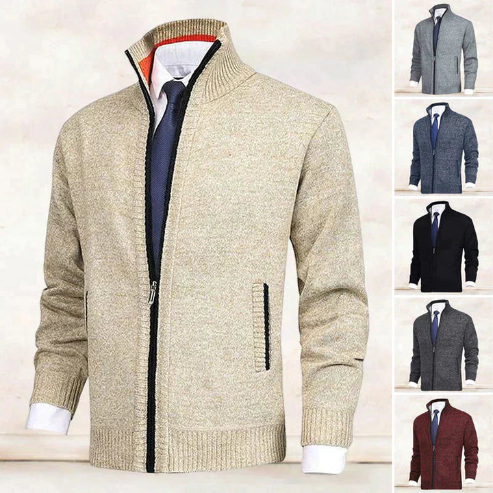Cardigan homme à manches longues