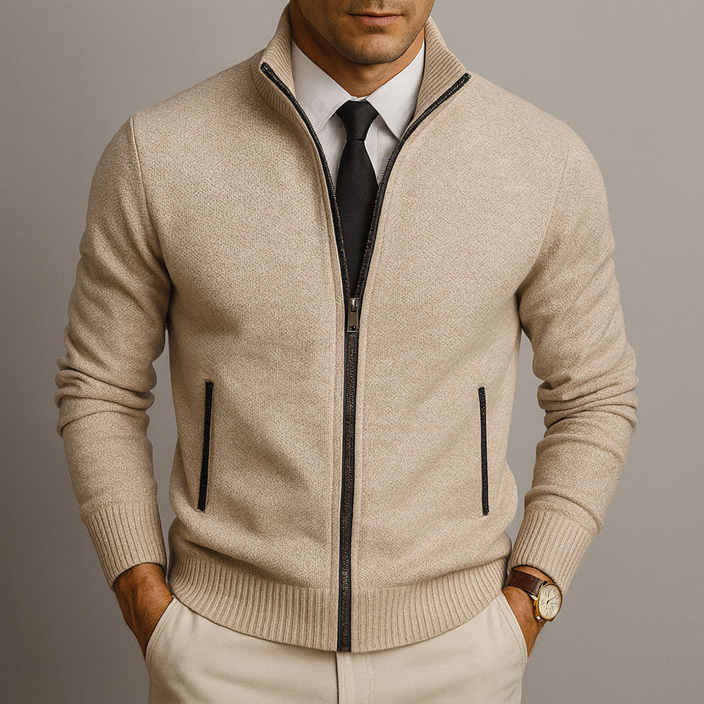 Cardigan en laine sur mesure