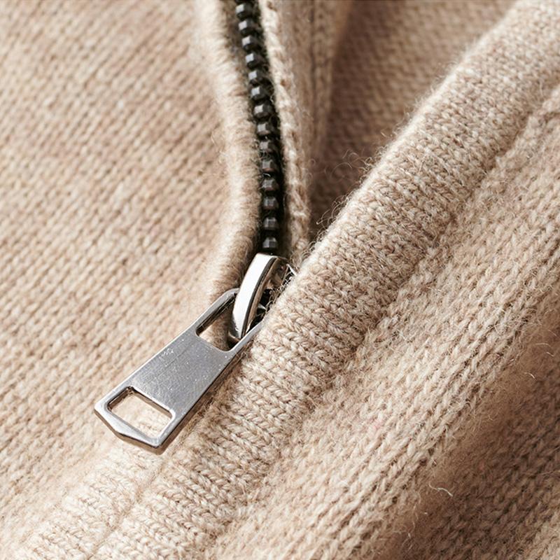 Pull zippé pour homme