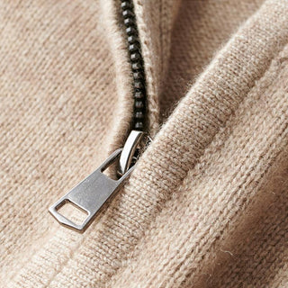 Pull zippé pour homme