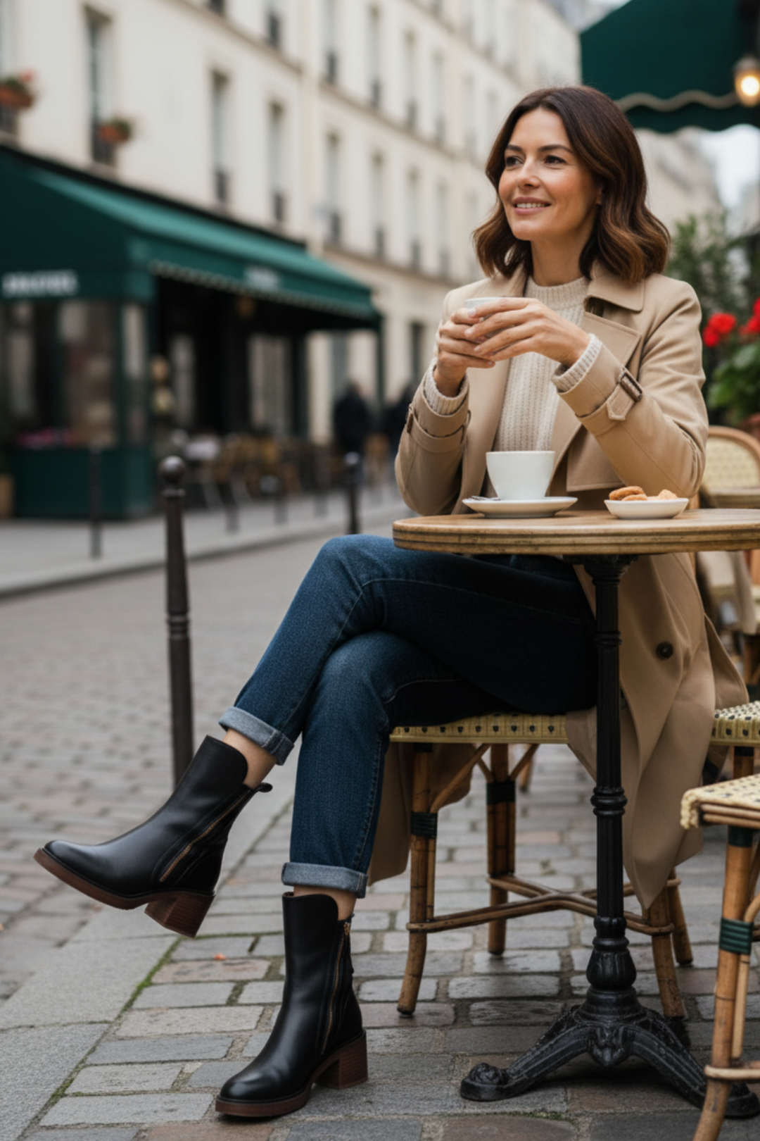 Bérénice | Bottines zippées talon confort Isabelle
