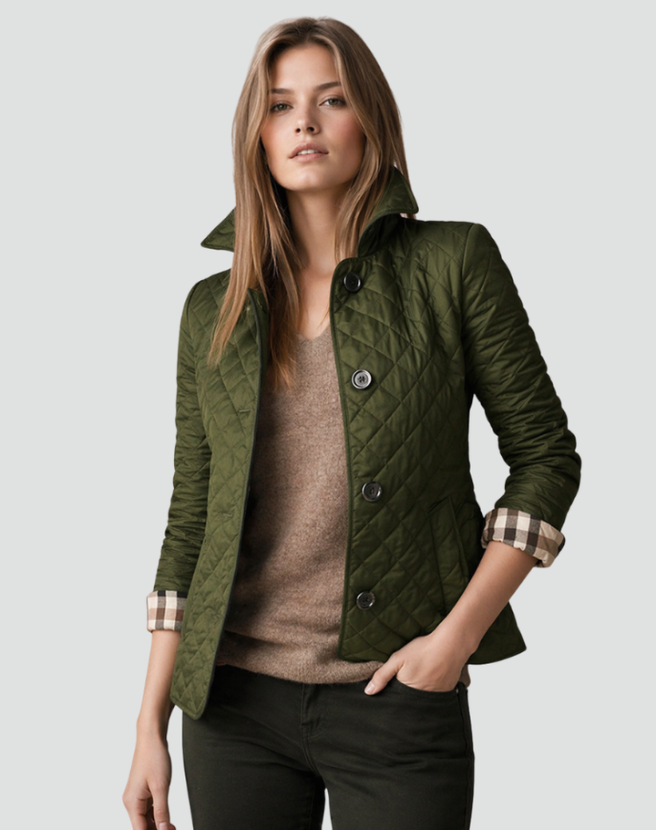 Beaumont Nice | Veste matelassée boutonnée pour femmes