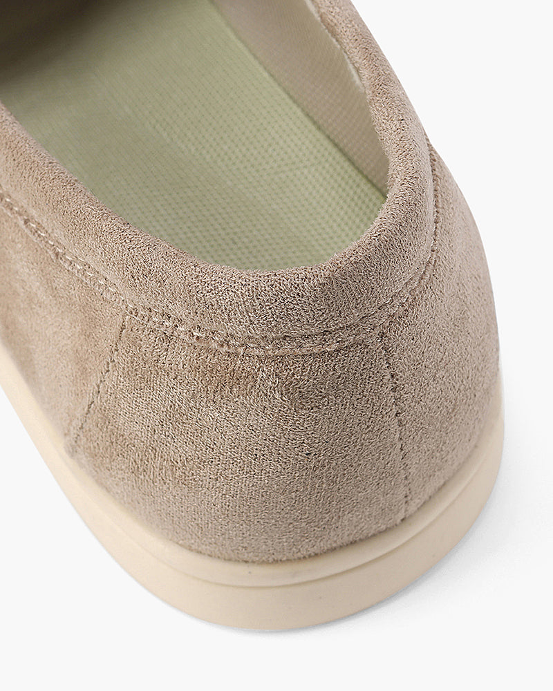 Mocassins en cuir suede