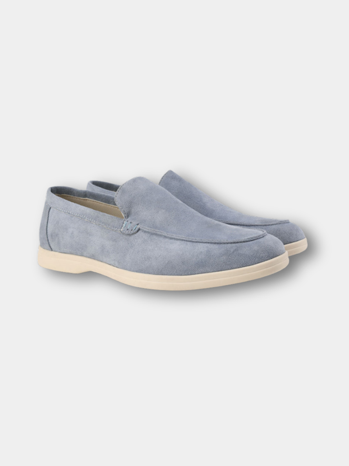 Mocassins en cuir suede