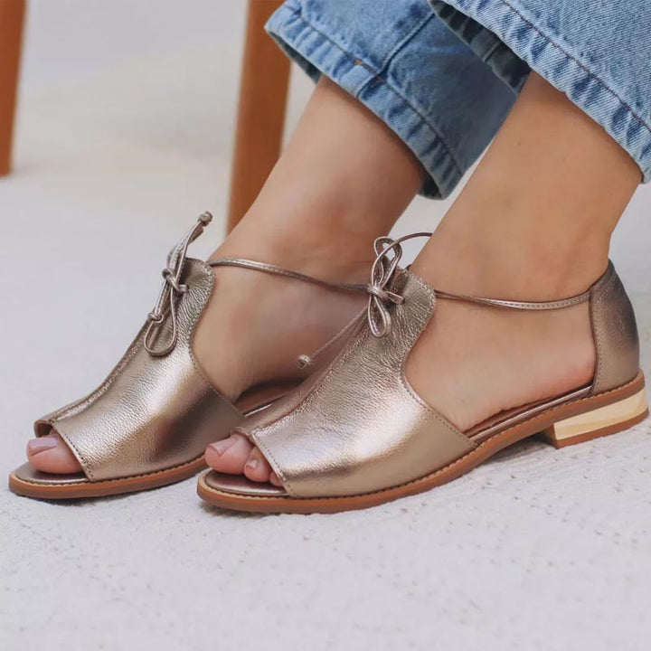 Lilliana – Sandales en cuir à brides