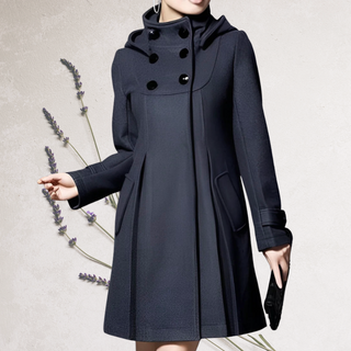 Maëlle | Manteau trench refiné longueur genou pour femmes