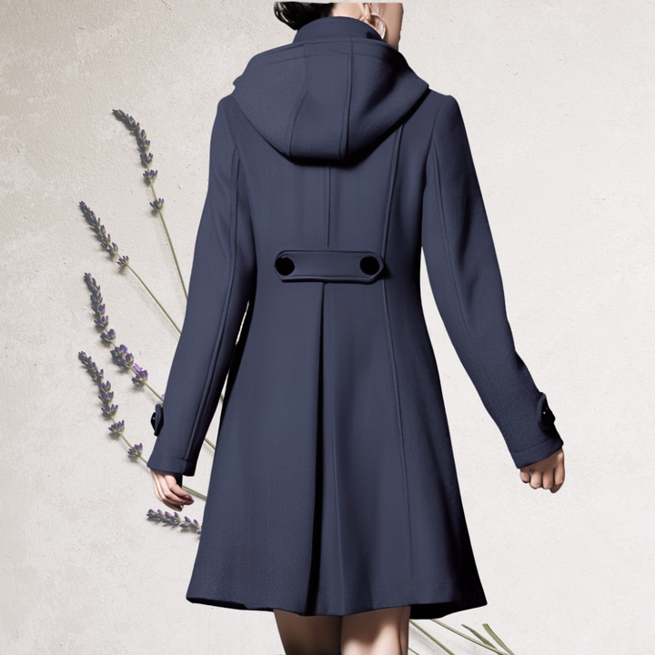 Maëlle | Manteau trench refiné longueur genou pour femmes