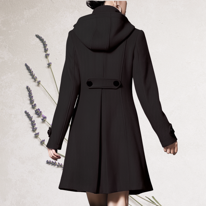 Maëlle | Manteau trench refiné longueur genou pour femmes