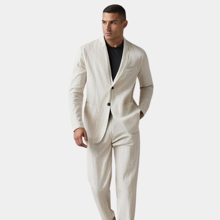 Ottavio robe élégante en lin