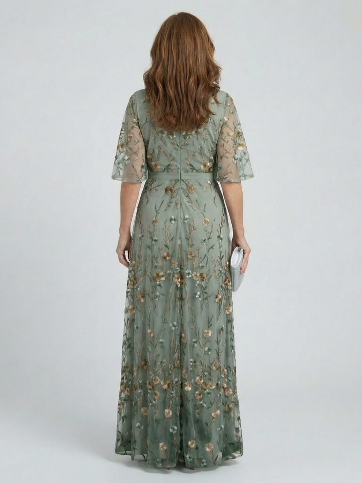 Apolline | Robe maxi halter bloom flow Selora