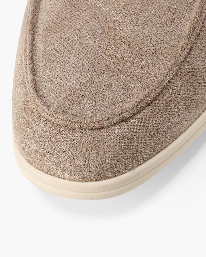 Mocassins en cuir suede