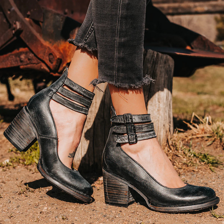 Odette | Bottines élégance Western chic