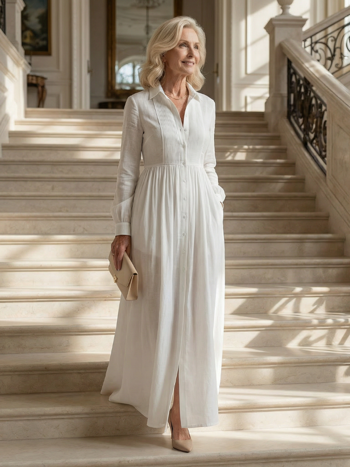 Lucie | Robe maxi soft flow Lioren