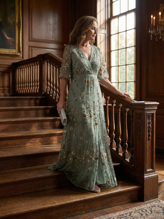 Apolline | Robe maxi halter bloom flow Selora