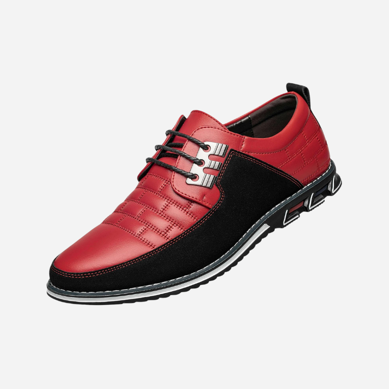 Chaussures en cuir respirantes