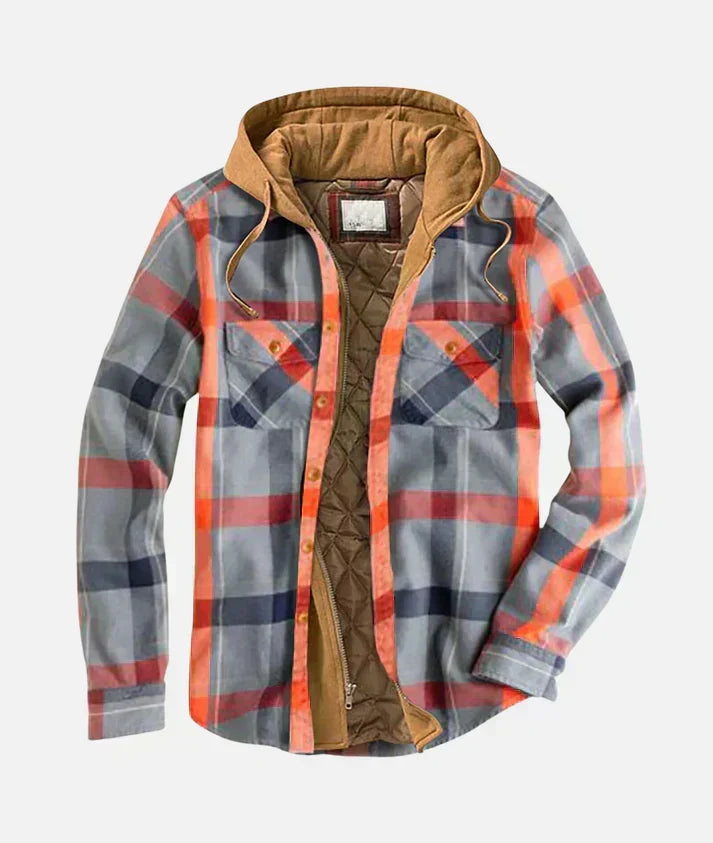 Veste vintage de luxe avec fermeture éclair