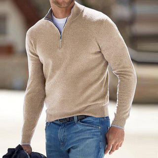 Pull zippé pour homme