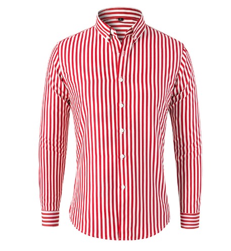 Chemise à rayures décidées pour homme