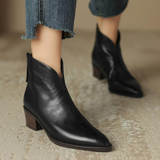 Solène | Bottines élégantes en cuir